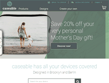 Tablet Screenshot of caseable.com